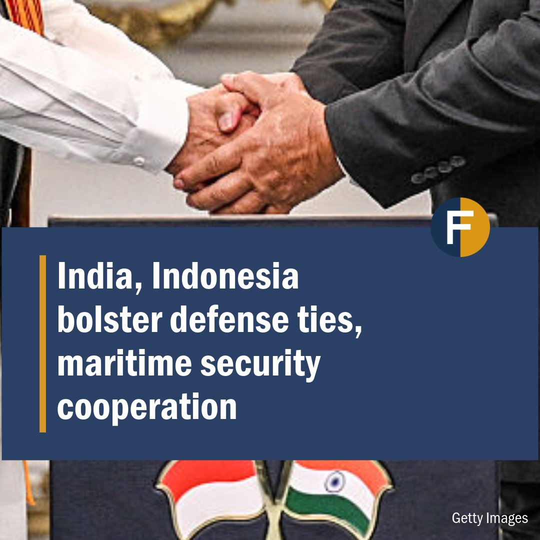 IPDefenseForum's tweet photo. India and Indonesia are deepening defense and maritime security ties, highlighted by Jakarta’s BrahMos acquisition and the first Astra missile export.
1/2 https://t.co/LU24rvzSxo