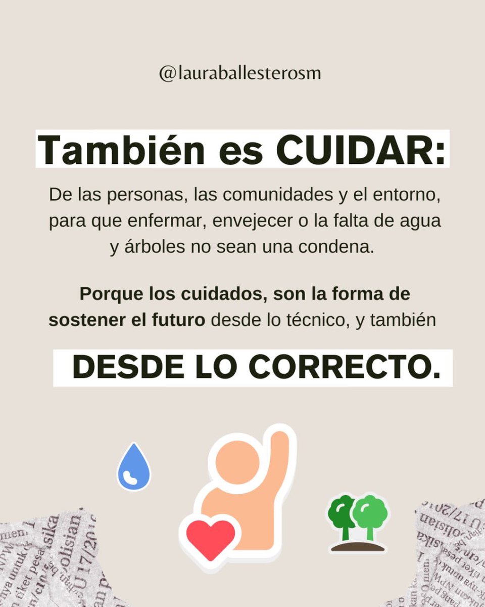LBallesterosM's tweet photo. Les comparto con mucha emoción el primer texto que escribo en este nuevo espacio. 

Gracias, @PabloHiriart, por la invitación a escribir en Aurora. A partir de ahora nos leemos todos los jueves. Es un honor compartir este espacio con voces como @ruizmassieu, Germán Martínez y Aurelio Nuño. 

Arrancamos con una convicción: los cuidados son el futuro de la socialdemocracia. Gobernar también es cuidar a las personas, fortalecer a las comunidades y poner la dignidad en el centro de las decisiones públicas.

Los invito a leer la columna y a sumarse a la conversación (link en mi bio).

https://t.co/cCM5CWdRjQ