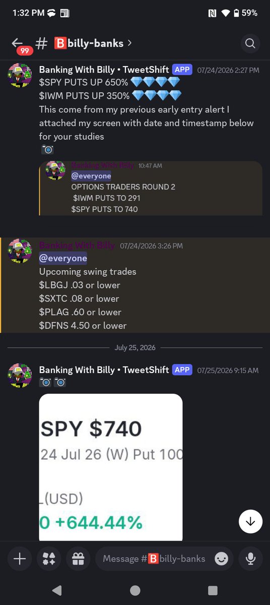 Swing Traders Update 
Your $DFNS STOCK IS NOW UP 150% 💎💎💎💎
This is from my early swing trade alert 
I attached my alert with date and timestamp below for yo