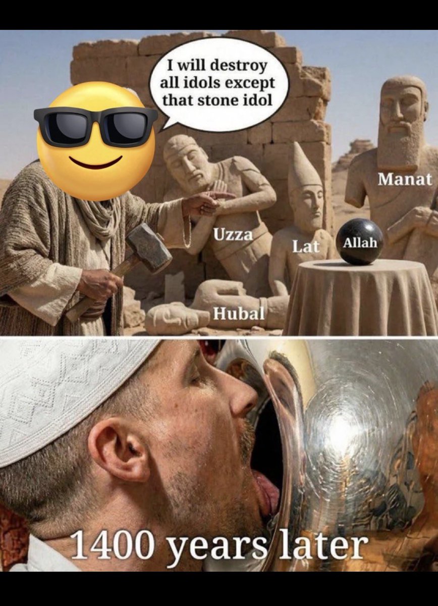 RationalismRule's tweet photo. @ErikhandokoX @enesovat22 Muslims are the heretics of the Abrahamics https://t.co/KhH4bIvXvG