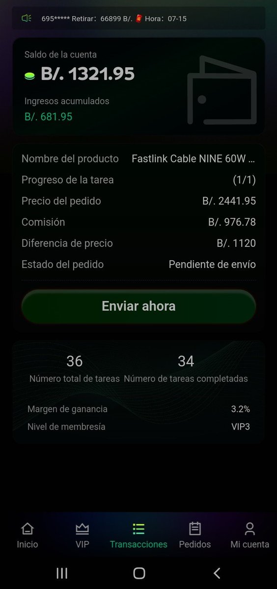 PapiPlacer's tweet photo. Se buscan personal con ganas y potencial para invertir en inversiones marketing digital hoy mismo puedes ganar dinero facil y sencillo son 60 cupos para hoy con un margen muy alto de 50% de ganacias por dolar invertido sin mas chat.. al Dm todo aque interesado en invertir... https://t.co/l70U1j1H03