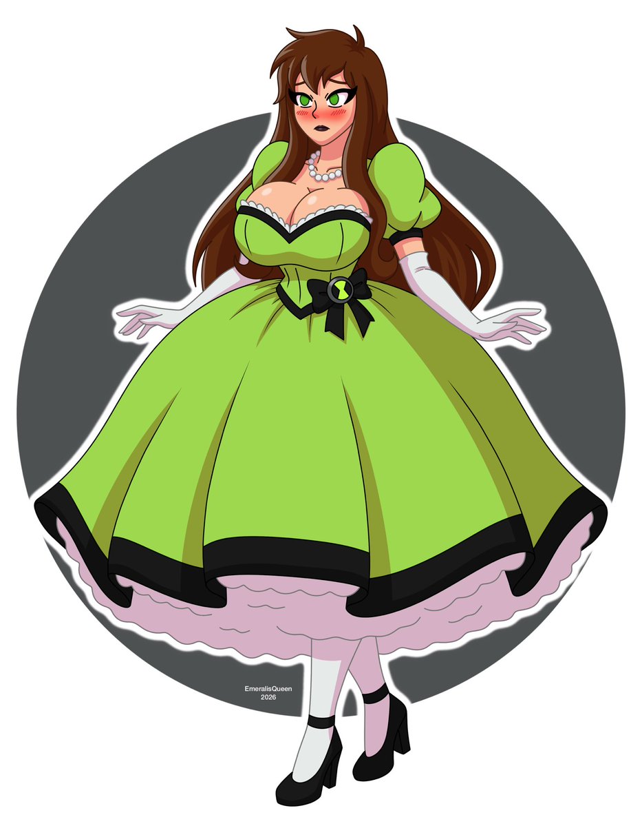 EmeralisQueen's tweet photo. Looks like quite the Omnitrix malfunction … https://t.co/5OhHRyi56j