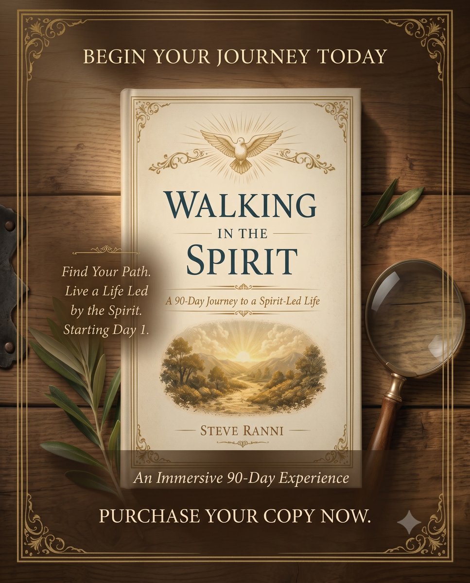writing4Christ's tweet photo. Ready to tune out the noise and live a Spirit-led life? 🕊️✨ Dive into the immersive 90-day devotional, Walking in the Spirit by Steve Ranni. Find your path and start your journey today.

Get your copy here: [https://t.co/AjbJEqvm0u ]

#FaithJourney #ChristianBooks #Devotional https://t.co/isWkpX4zQ5