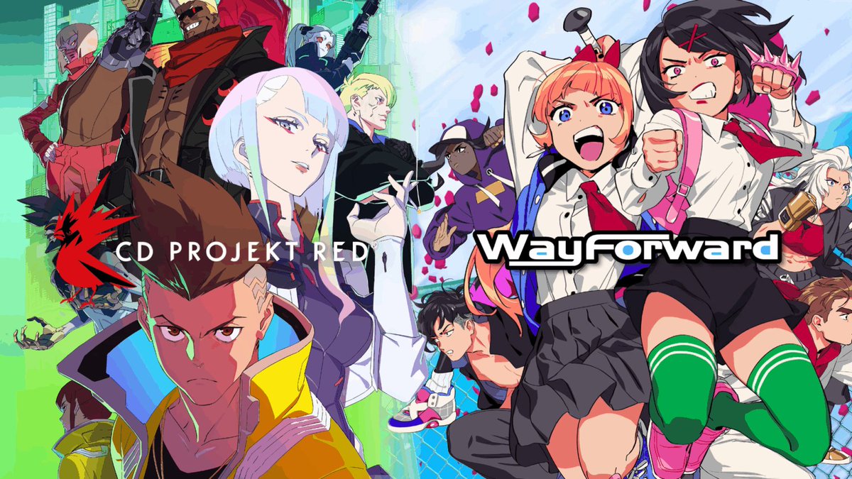 Knoebelbroet's tweet photo. According to MP1ST, WayForward  is or was working on a 2.5D brawler based on Cyberpunk: Edgerunners.

https://t.co/axHZOtcDVH https://t.co/MNDUMhv301