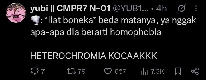 chilualua_'s tweet photo. 🌪 trying to flirt: mata kamu cantik banget, kamu homophobia ya?
🍪: ...🙂

#stormcookie https://t.co/TNrV848vmq