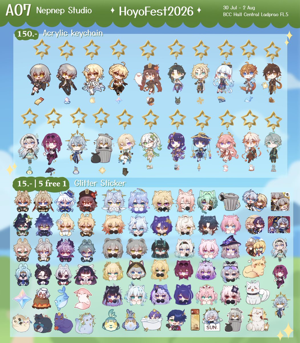 Nepnep studio 💚A07 #Hoyofest2026 tweet media