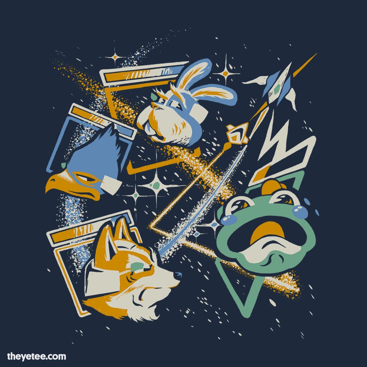 Wario64's tweet photo. Star Fox - Caught Slippin’ t-shirt (by C.Storm) is $20 at The Yetee (today only) https://t.co/fLUCSdl5Kp #ad https://t.co/v9WMzb18y5