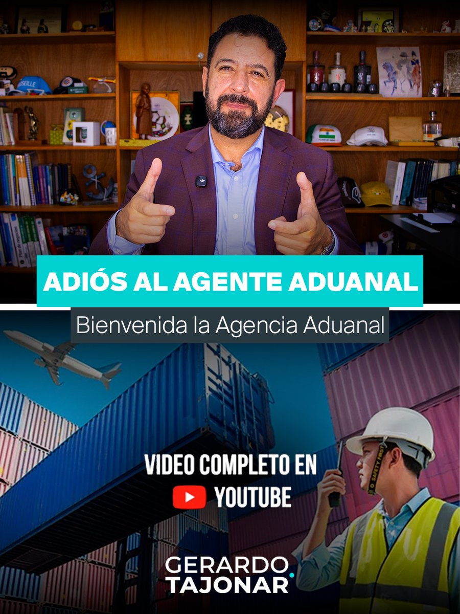 drgtajonar's tweet photo. ¿Tus #importaciones dependen de una sola persona? 🚨 El modelo del #hombrepatente llegó a su fin. Conoce por qué tu empresa debe migrar a una #AgenciaAduanal corporativa para no arriesgar sus mercancías. 🚢

📺 Mira mi análisis en YouTube aquí: https://t.co/PoYO3AYLUN https://t.co/3BktgpQhAl