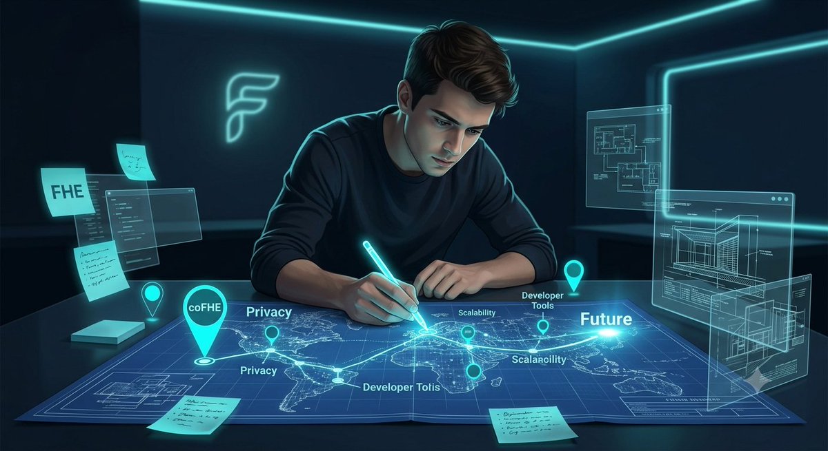 MAbdullah26783's tweet photo. Building privacy starts with a vision. ๐ก๏ธ
@fhenix
Every roadmap begins with a single idea, and every milestone brings us closer to a future powered by FHE & coFHE.
#Fhenix #FHE #coFHE #Privacy #BuildInPublic https://t.co/k4ffq6vhww