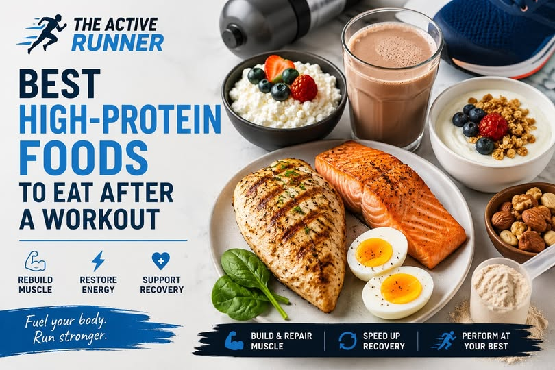 ActiveRunnerOnX's tweet photo. What you eat after a workout can make a big difference in how quickly your body recovers and how well you perform during your next run. 

Check out our best High Protein Foods to Eat After a Workout Here:
https://t.co/AAOYLgsRwo

#postworkout #Highprotein #theactiverunner https://t.co/eyQ1LjS2gT