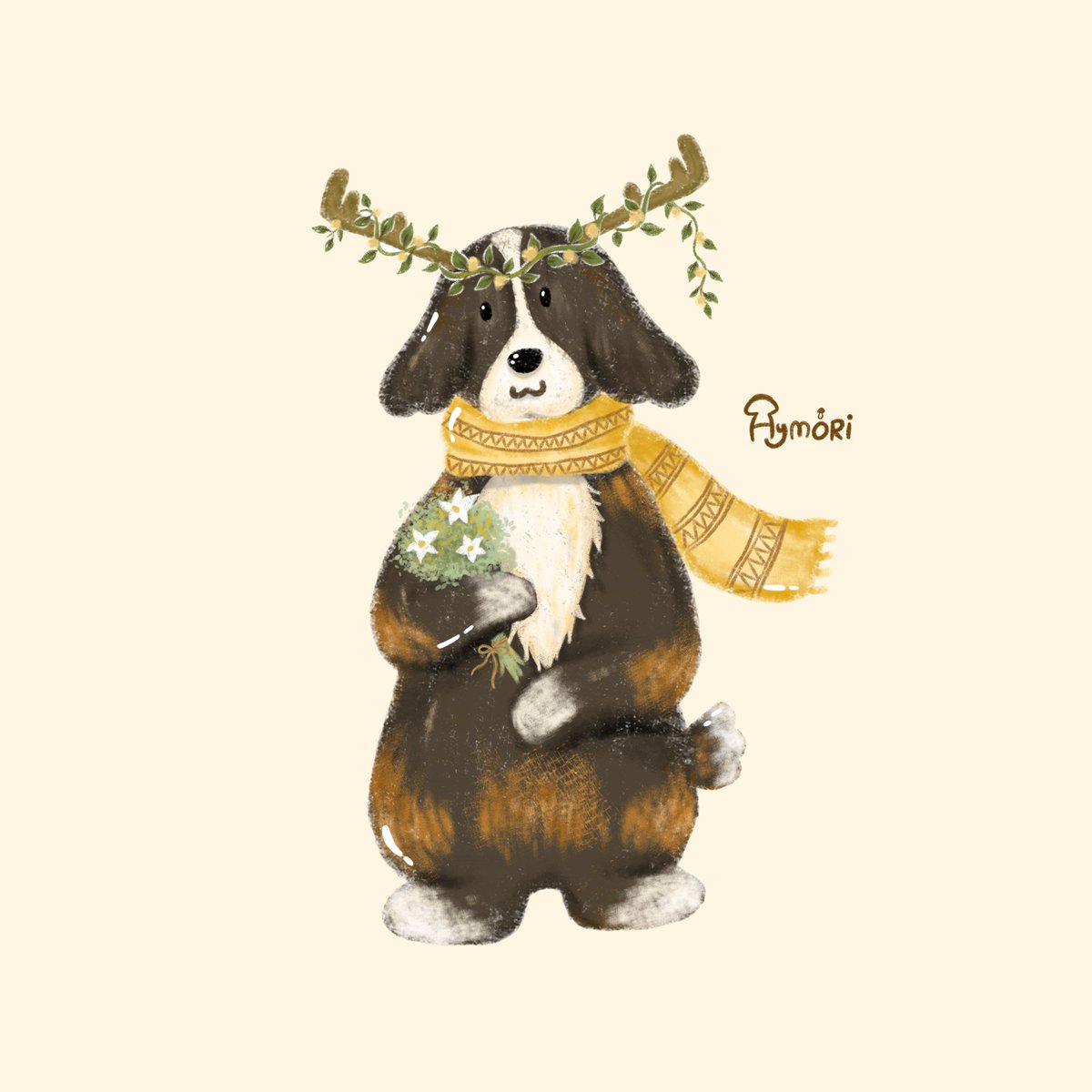 aymori_0's tweet photo. i just finished this #DTIYS from insta, but i also wanna share my art here :3
#dog #petportrait #illustration #dtiys #digitalart #illustrationart #cozy #cuteㅤ https://t.co/YG1hOhJoeS