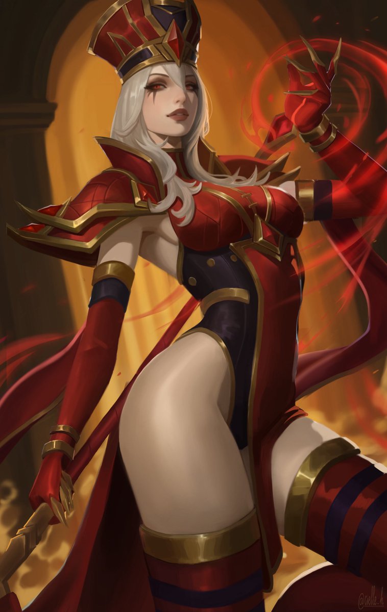Cielle_H's tweet photo. Sally Whitemane ❤️‍🔥 https://t.co/mz0p541c6l