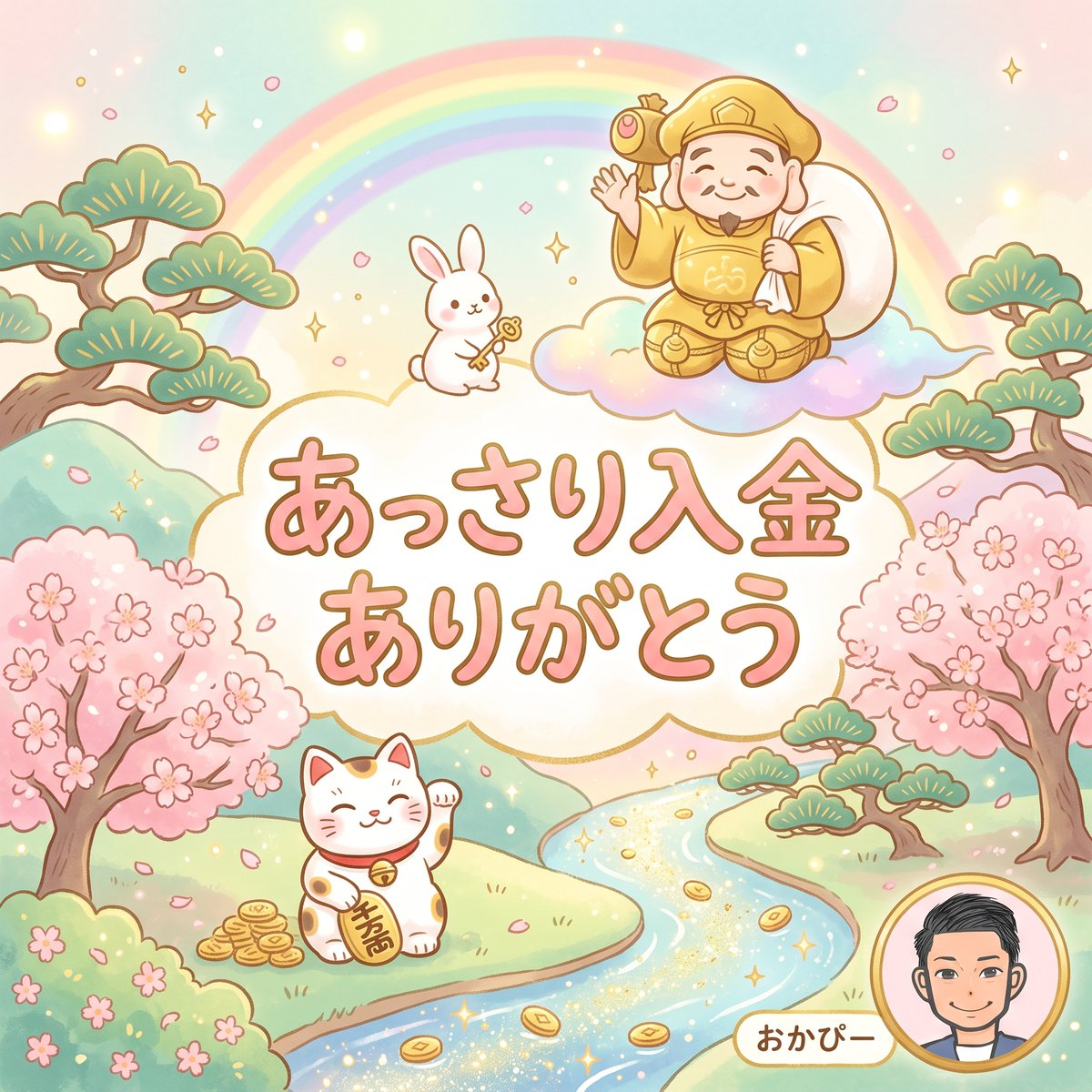 okapiii01's tweet photo. おはよう���財増す！

『あっさり入金ありがとう』

この言霊を唱えてみてください^ ^

あっさり奇跡を受け取っていいんです！

あなたのこれまでの頑張りは
全て宇宙にたまっています！！

ここから奇跡が舞い込んでくるので
楽しみにしていてください

素敵な1日になりますように

#おはようご財増す https://t.co/0IPnWv5fHM
