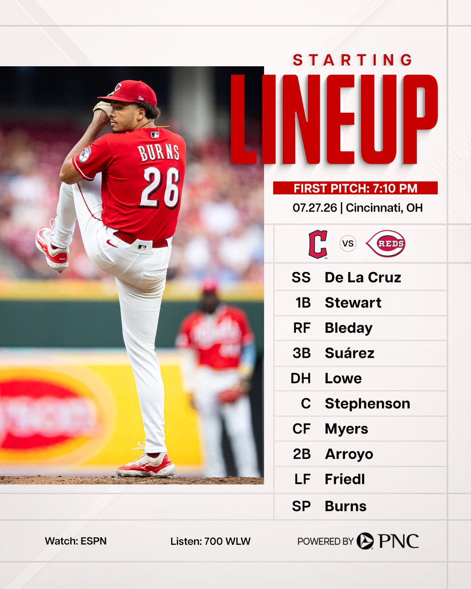 Cincinnati Reds tweet media