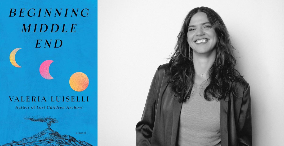 DavidNaimon's tweet photo. Don't miss Valeria Luiselli's return to Between the Covers, eleven years after we first talked for the show. Truly one of the highlight conversations of the year for me  
Audio📻🔥: https://t.co/kJ32NukqiI https://t.co/wm9eCnVlLi
