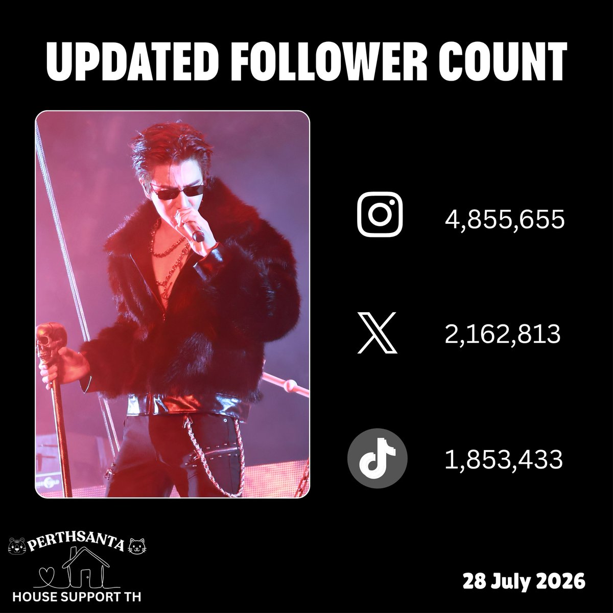 PerthSanta_spth's tweet photo. UPDATED FOLLOWER COUNT :-
IGS, X, TIKTOK

°•° PERTH &amp; SANTA °•°

#PerthTanapon #Santapp 
#PerthSanta #เพิร์ธแซนต้า

~ #updatedfollowercountPerrhSanta
#PERTHSANTAhousesupportth ~ https://t.co/MjdeXOrv3M