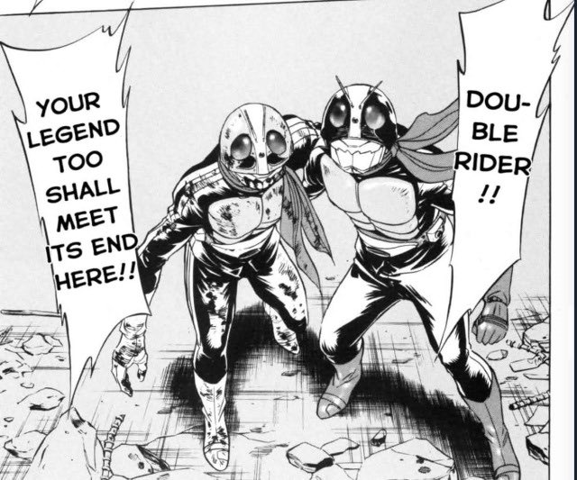 alicethenobody's tweet photo. Hongo and Ichimonji come in a set. Do not separate the Double Riders. https://t.co/54qnbprFfm