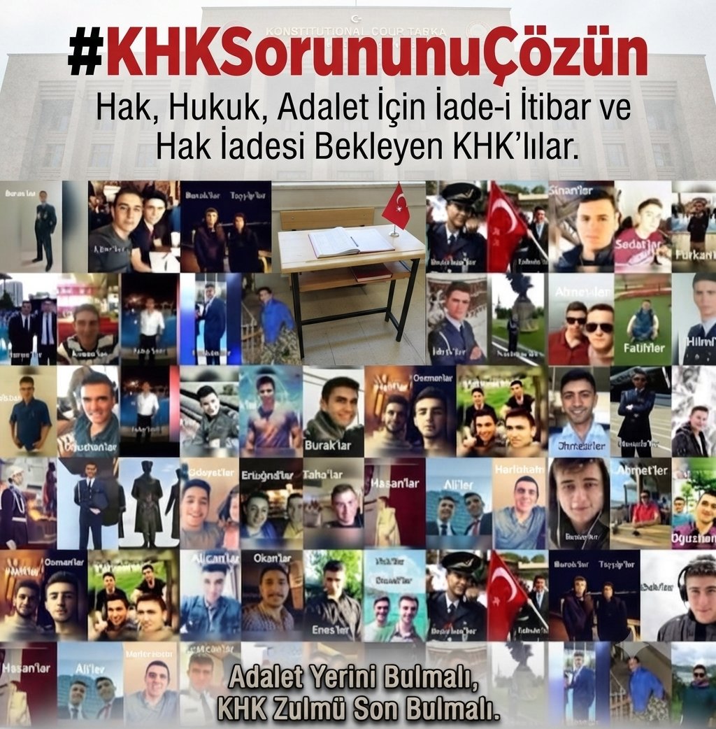 terazisasmaz's tweet photo. Hak, hukuk ve adalet talebiyle binlerce insanın yaşadığı mağduriyetlerin son bulması, hak iadesi ve iade-i itibar süreçlerinin bir an önce sağlanması için ses olmaya devam ediyoruz. Adalet yerini bulmalı, bu zulüm son bulmalı!

#KHKSorununuÇözün https://t.co/3bSVvugUK0