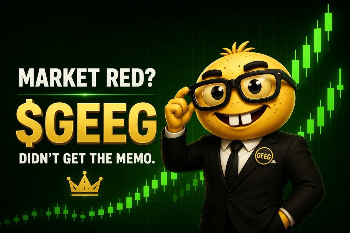 GeegCoin's tweet photo. The wait is over. $GEEG is LIVE.

 Let's build something legendary.
 
Ca:
GUnj8SzAMYmiqG89aXgiKky29NFE28vwh41NDMEfpump https://t.co/3I7Y9GEcMx