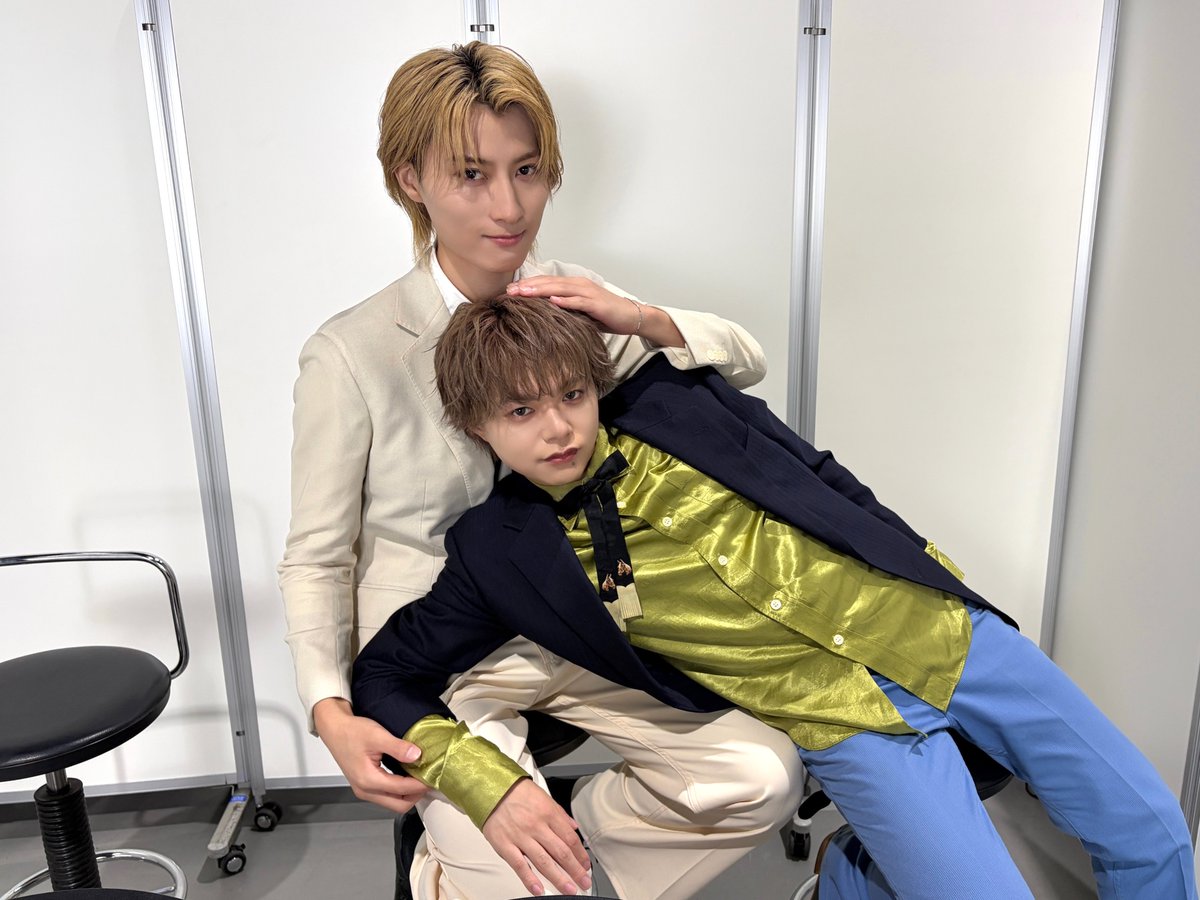 Supdra_staff's tweet photo. #いつかの 
#スパドラ #SUPERDRAGON 
#飯島颯 #志村玲於 https://t.co/H6OxcoxdkE