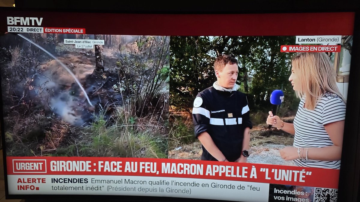 LLP_Le_Vrai's tweet photo. Les feux, les incendies, les pompiers, le réchauffement climatique... Y a plus aucune autre actu en France ! Ce pays est malade. https://t.co/cA8E6weqiT