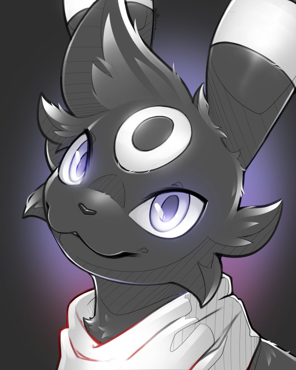 Sylfeanne's tweet photo. #umbreon ✨🌕✨ for MidniteBear https://t.co/8QhYPbK0MB