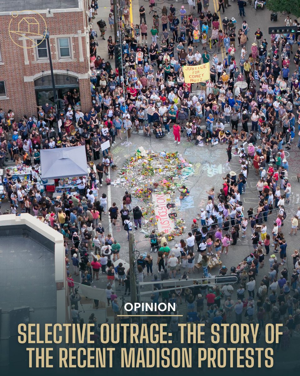HeartlandPostWI's tweet photo. Madison is drowning in nonstop media coverage. There are bullhorns, national activists, professionally printed signs, and candles in every hand. But let’s be honest, this outrage is selective, opportunistic, and driven by cameras, not community.
Read the article here:https://t.co/GARGN2MAPP