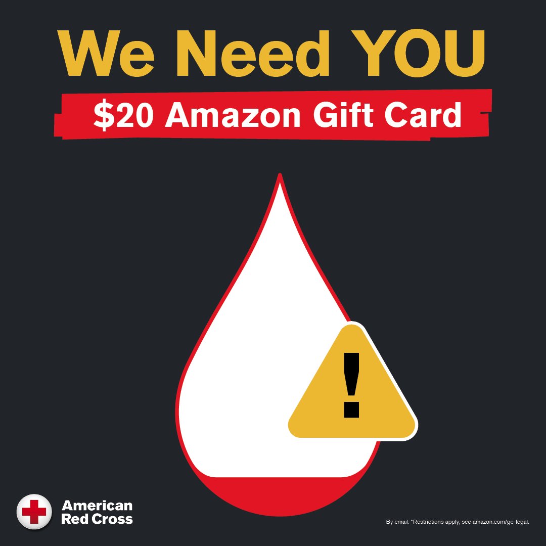 RedCrossMA's tweet photo. For only the 2nd time in its history, the Red Cross has declared a national blood crisis. Patients may already be impacted. Blood donations have fallen to a 4-year summer low. Donors, especially those with type O blood, are needed ASAP to help save lives: https://t.co/W0Mko1eSQb https://t.co/wTaPfGYmkR
