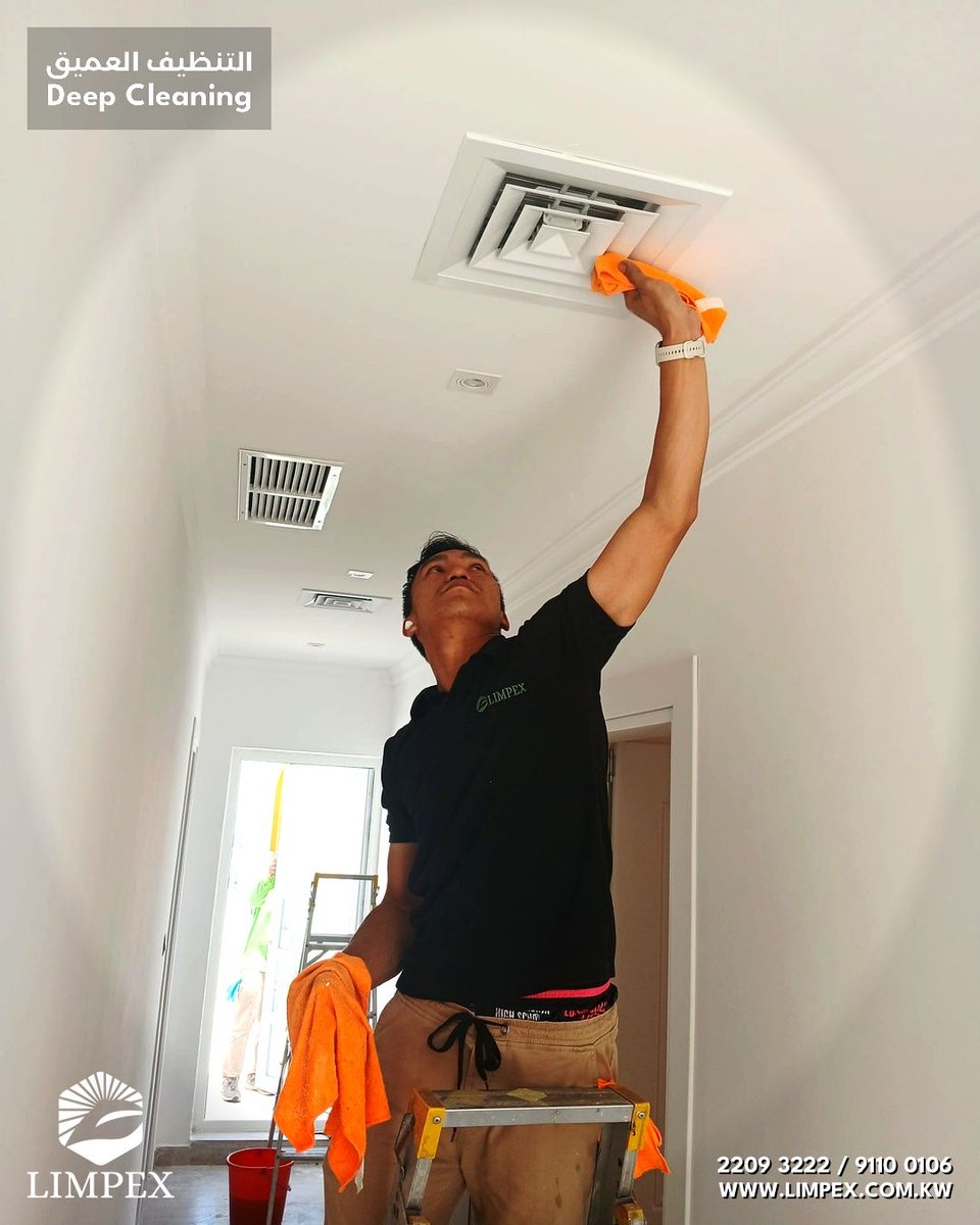 limpexco's tweet photo. Beyond the surface: our team cleans every detail, including air vents, for a fresher, healthier space. Book your thorough clean today! #ProfessionalCleaning #CleaningService #AirVentCleaning https://t.co/kGpTovbK52