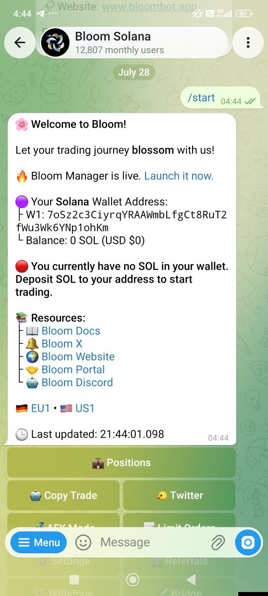 FreddyFrech's tweet photo. Done follow and retweet and like. 
Also notifications is on. 

PB, I'm on my bloom solana wallet :

7oSz2c3CiyrqYRAAWmbLfgCt8RuT2fWu3Wk6YNp1ohKm

Hopefully my bloom wallet get $ANSEM because I believe trade via bloom is to fast. https://t.co/lCtrvcPb05