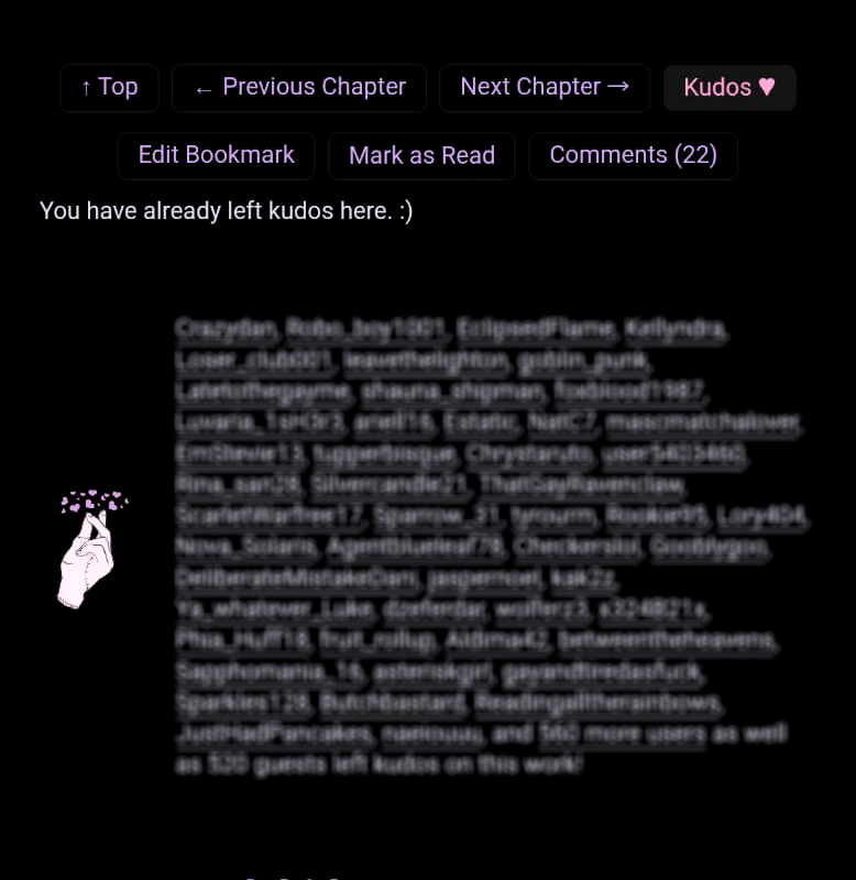 celedriell's tweet photo. wenclair - ao3 skin.  

purple + pink dark mode. https://t.co/XwIe97RHq0