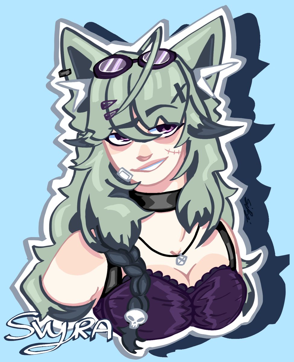 NenaSiry's tweet photo. Don't think I've forgotten 'bout you queen 👑 
I never know which model to draw ;-;
#svyraarts https://t.co/y9646r1xUO