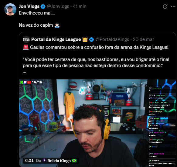 Portal da Kings League 👑 tweet media