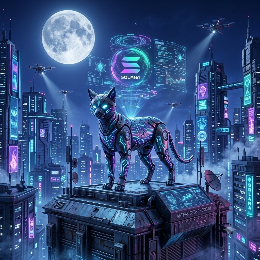 Cybercatcoins's tweet photo. 🐾 Welcome to CYBERCAT.

Built on Solana.
Powered by Community.
Driven by Innovation.

The Future Is Meow.

#CYBERCAT #Solana #Web3 https://t.co/qFw0fGvA1a