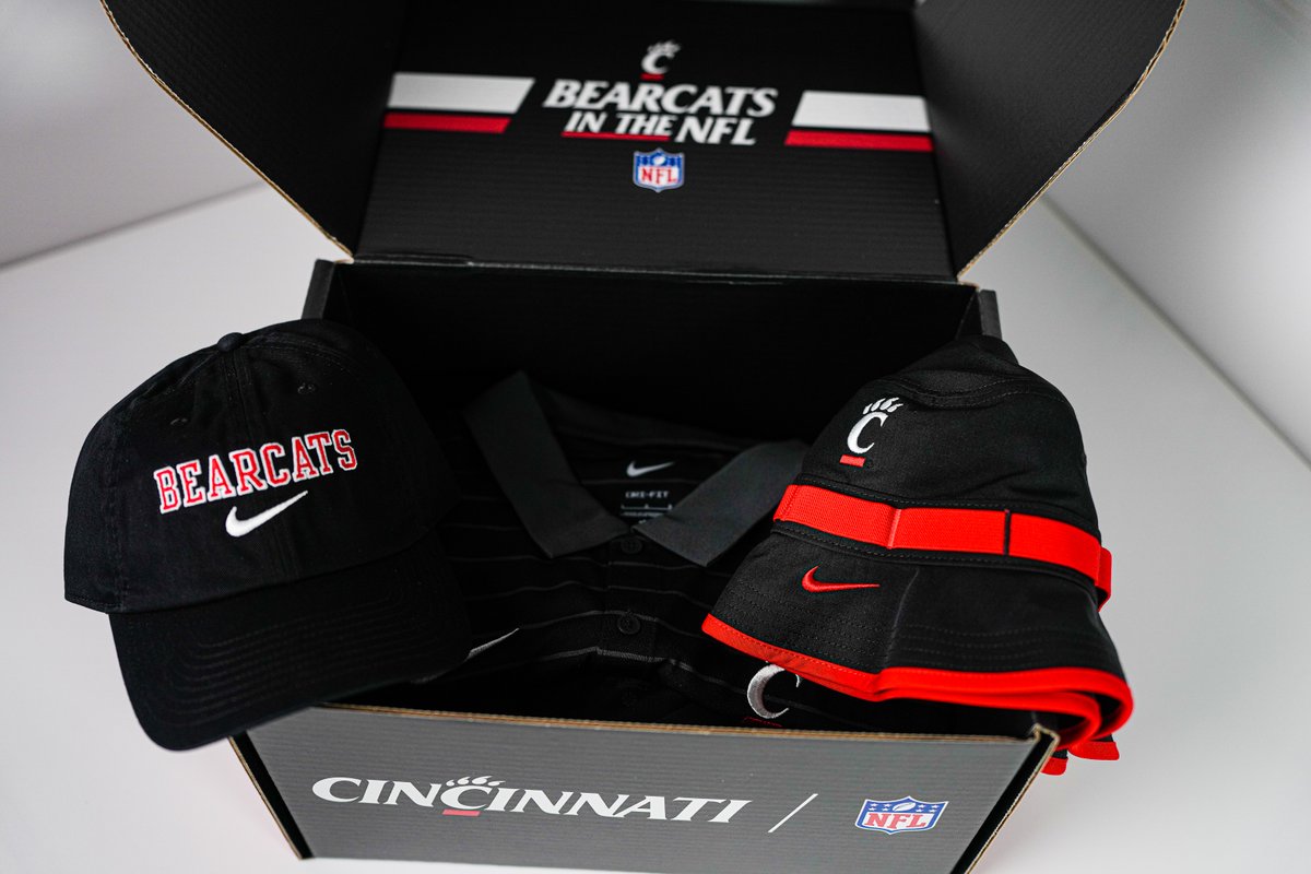 GoBearcatsFB's tweet photo. A little gift from us to our guys in the league headed to the mailbox https://t.co/2e8zMRvvMM