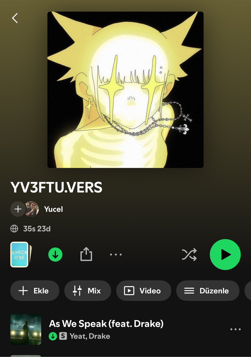 yyu6161's tweet photo. Spotifyı özlemiştik iyi geldi bünyeye https://t.co/8mtDF91heV