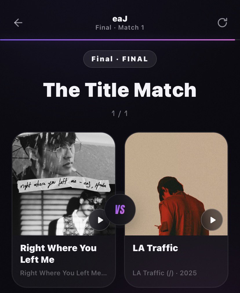 pepapepi72's tweet photo. Right Where You Left Me ~👑
This is so hard 😫
You can't pit these two songs against each other—it's too much. Besides, I had to leave behind my queen "Lennon," my favorite "Sober Go Away," and my medicine "When The Rain Stop 
#eaJ #eaJPark #Jae #JaePark https://t.co/HRxGjnHrTe