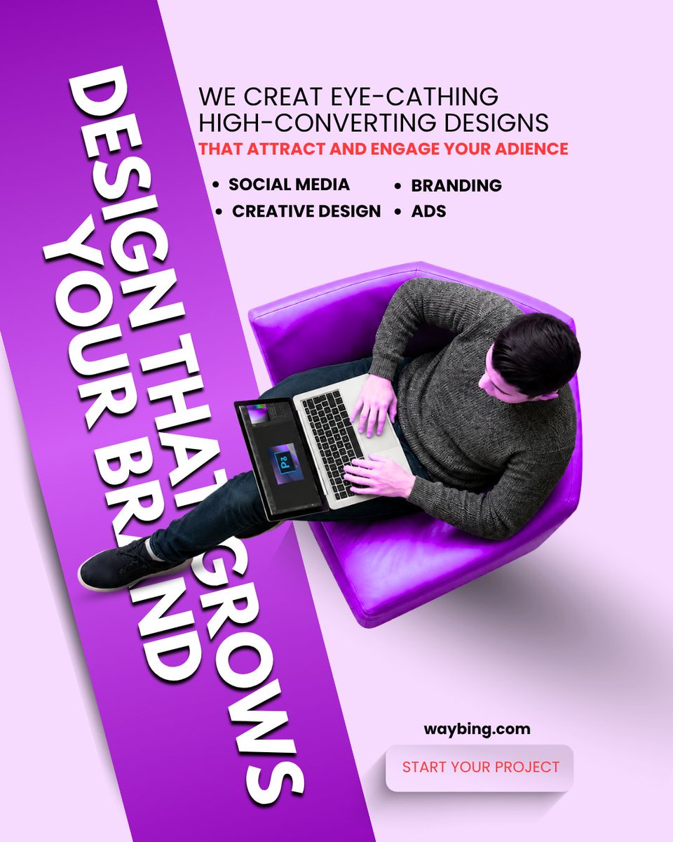 WayBingOfficial's tweet photo. Good design isn’t decoration — it’s conversion.

Your brand visuals should attract, engage, and sell.

 #Branding #MarketingDesign #SocialMediaDesign #CreativeAgency
#GraphicDesign #Branding #Marketing https://t.co/mqxPc72aly