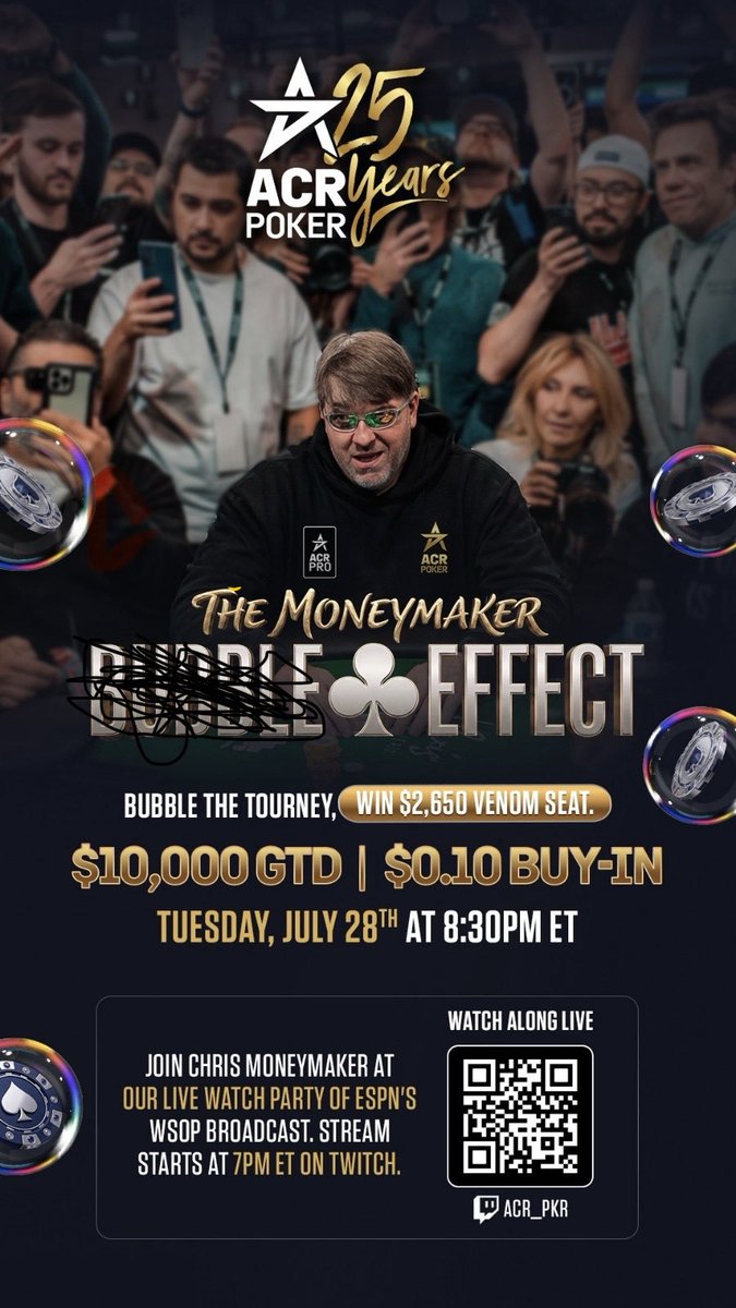 CMONEYMAKER's tweet photo. See you guys tomorrow night. If you never had an account sign up and give us a shot. @ACR_POKER   Also our graphics team can do better. https://t.co/Pj69LCJppO
