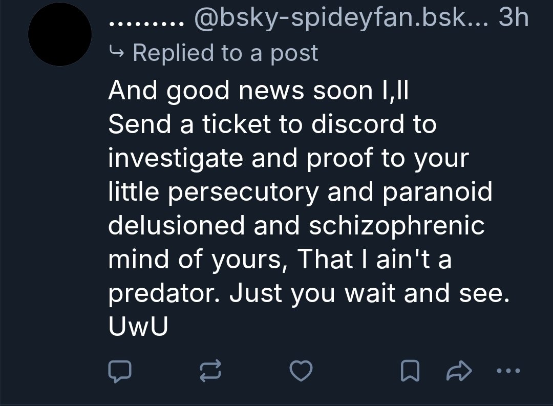 BullyRayIsBack's tweet photo. You are a predator UwU https://t.co/pTc8RrLsld