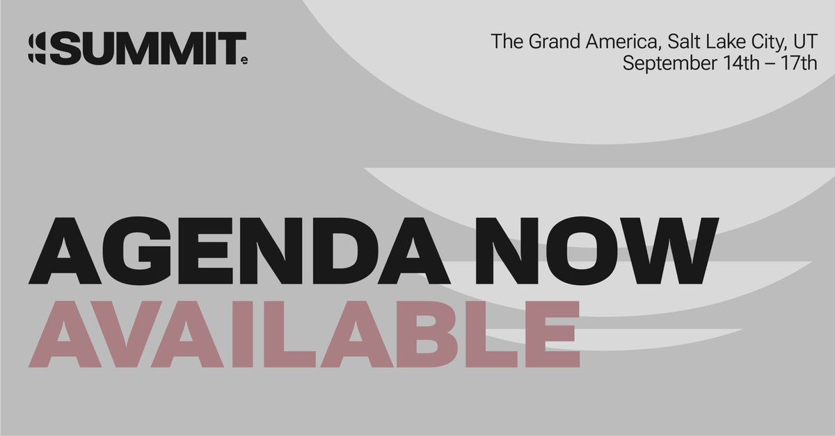 EntrataSoftware's tweet photo. Clear your calendar. Then fill it right back up.

ICYMI: The Entrata Summit 2026 agenda is live with 6 main stage keynotes, 24 breakout sessions, and big conversations across AI, leasing, resident experience, maintenance, accounting, and more.

🔗: https://t.co/5xJlcLFNeV https://t.co/KAIEmhOXxL