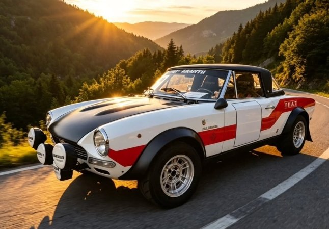 Retromania4ever's tweet photo. ✅⬜🟥 #Fiat 124 #Abarth Gr.4 https://t.co/4kvuPNZfaL