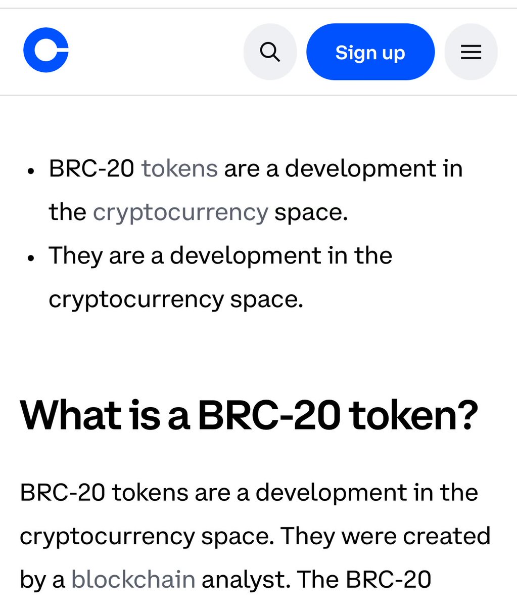 eddietardio's tweet photo. OMG. @coinbase added BRC-20 support. $ordi $sats https://t.co/785ISKWxyU
