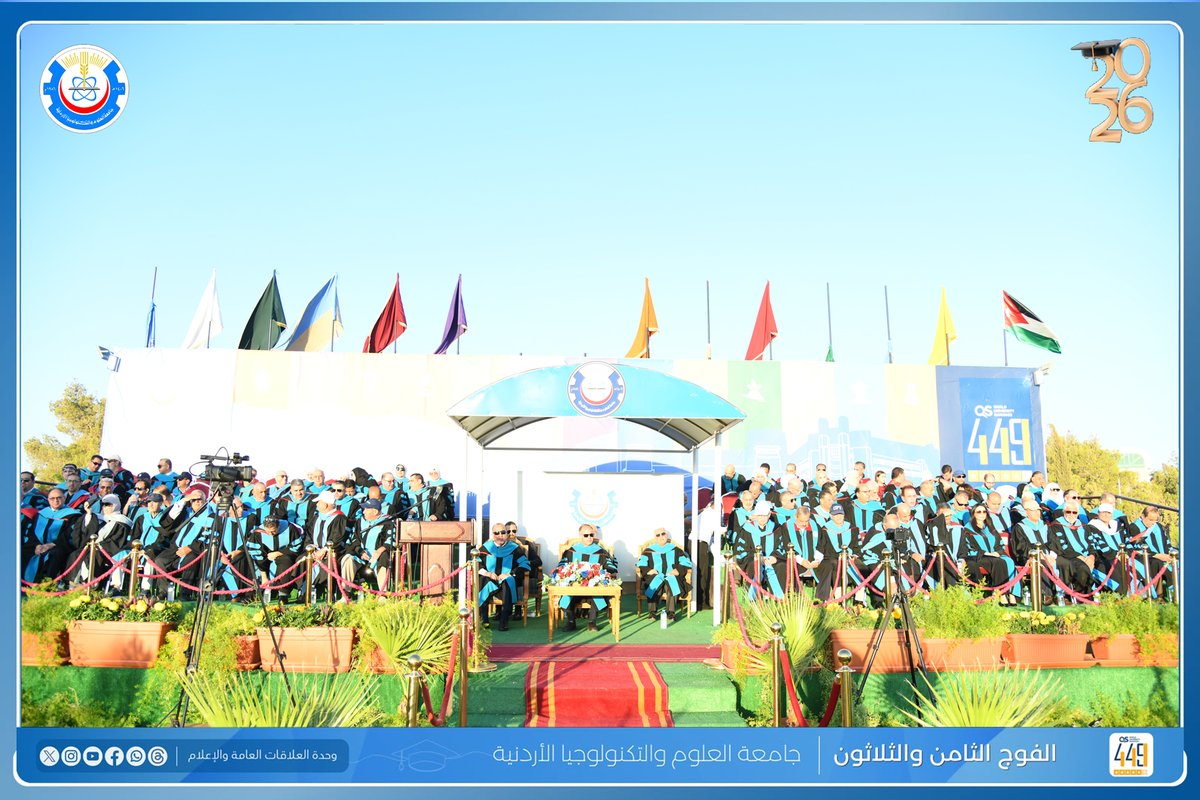 JUSTEDUJO's tweet photo. تخريج طلبة الزراعة والعلوم والآداب ضمن احتفالات الفوج الثامن والثلاثين في جامعة العلوم والتكنولوجيا

https://t.co/smn3EVgvhm

#جامعة_العلوم_والتكنولوجيا_الاردنية
#jordan_university_of_science_and_technology https://t.co/8DY685oZ8G