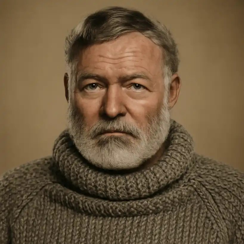 japponce's tweet photo. #CineyLetras #Efemeride 21 julio 1899: Nace Ernest Hemingway. Escritor y periodista universal. Ganó el Pulitzer por El viejo y el mar. Recibió Nobel de Literatura en 1954. Libros famosos: Fiesta, Adiós a las armas, Por quién doblan las campanas. ¿Cual adptacion superó la novela? https://t.co/x9mNgbC9Sx