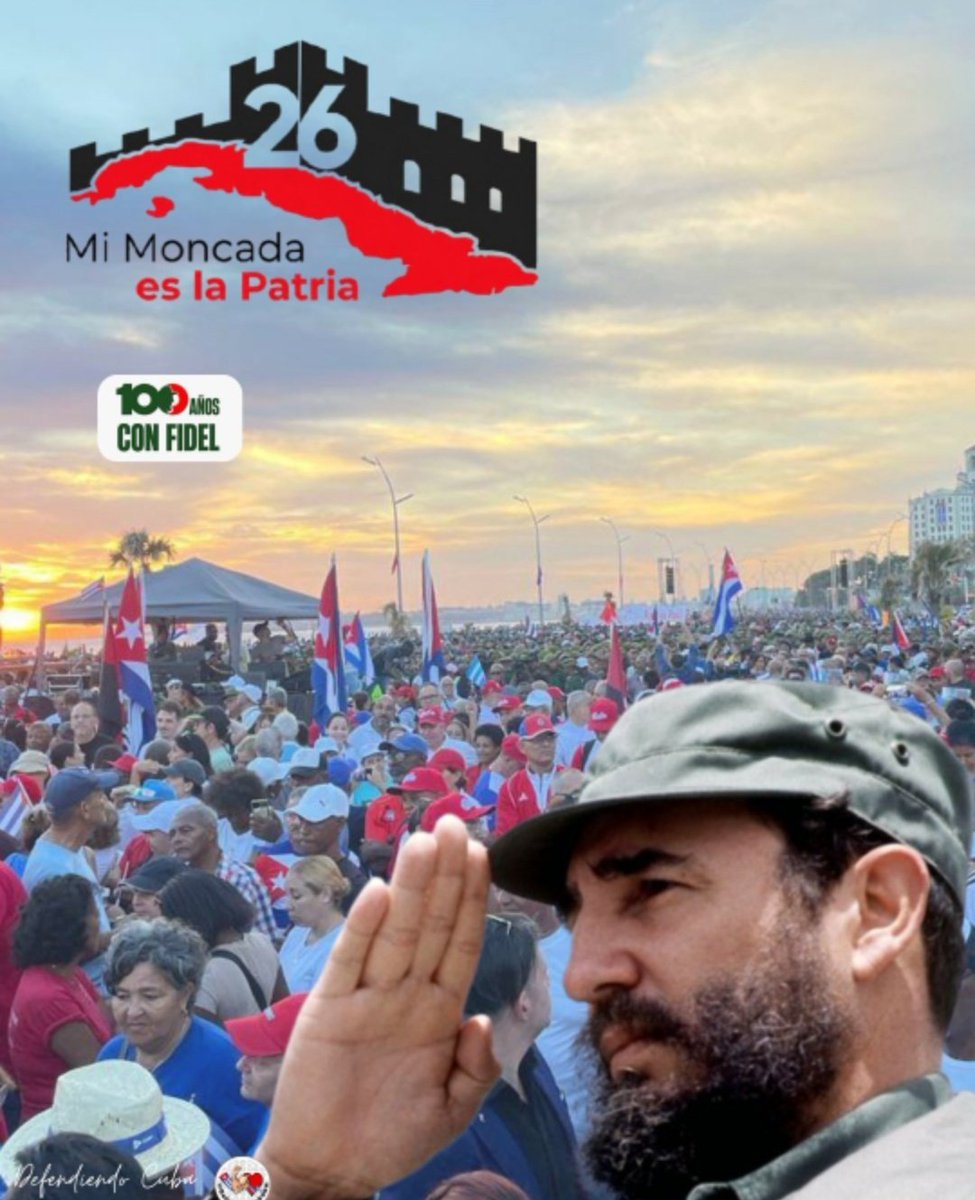 JHGcasanova's tweet photo. Fidel: “La Revolución se hace cada vez más invencible en la misma medida en que tenga un pueblo más despierto, más firme y más consciente. De esa manera se estrellarán contra la Revolución todas las maniobras del imperialismo”. #LatiendoConFidel @DrRobertoMOjeda @DiazCanelB https://t.co/erm8Hu4kw0