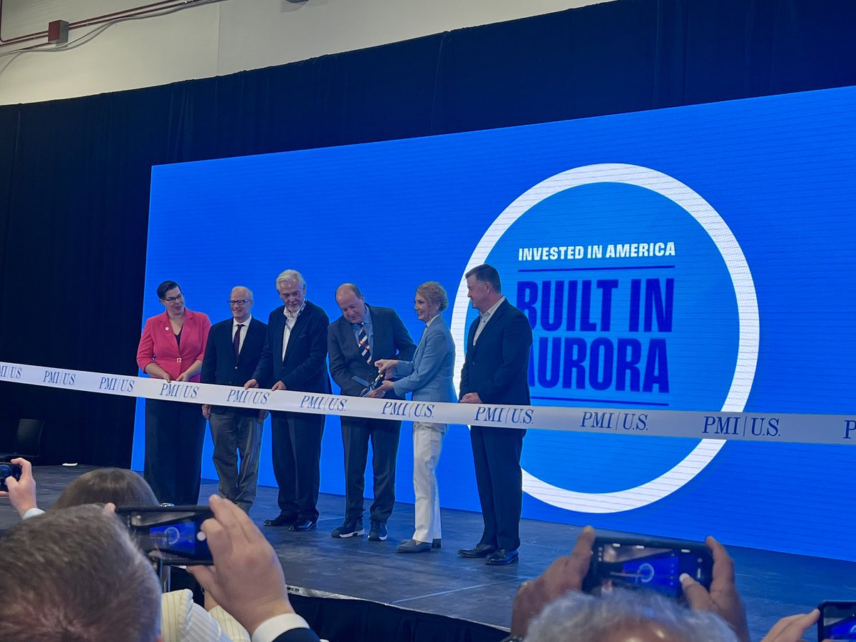 ItsDrMordecai's tweet photo. A great day for Aurora!
Honored to represent the Community College of Aurora (@CCAurora) at the grand opening of Philip Morris International’s new manufacturing facility. Proud that CCA helped train members of the workforce who will make this operation a success.
Congratulations to everyone who made today possible. The future of Aurora is bright! 👏
#AuroraCO #CommunityCollegeOfAurora #CorporateCollege #WorkforceDevelopment #CommunityImpact