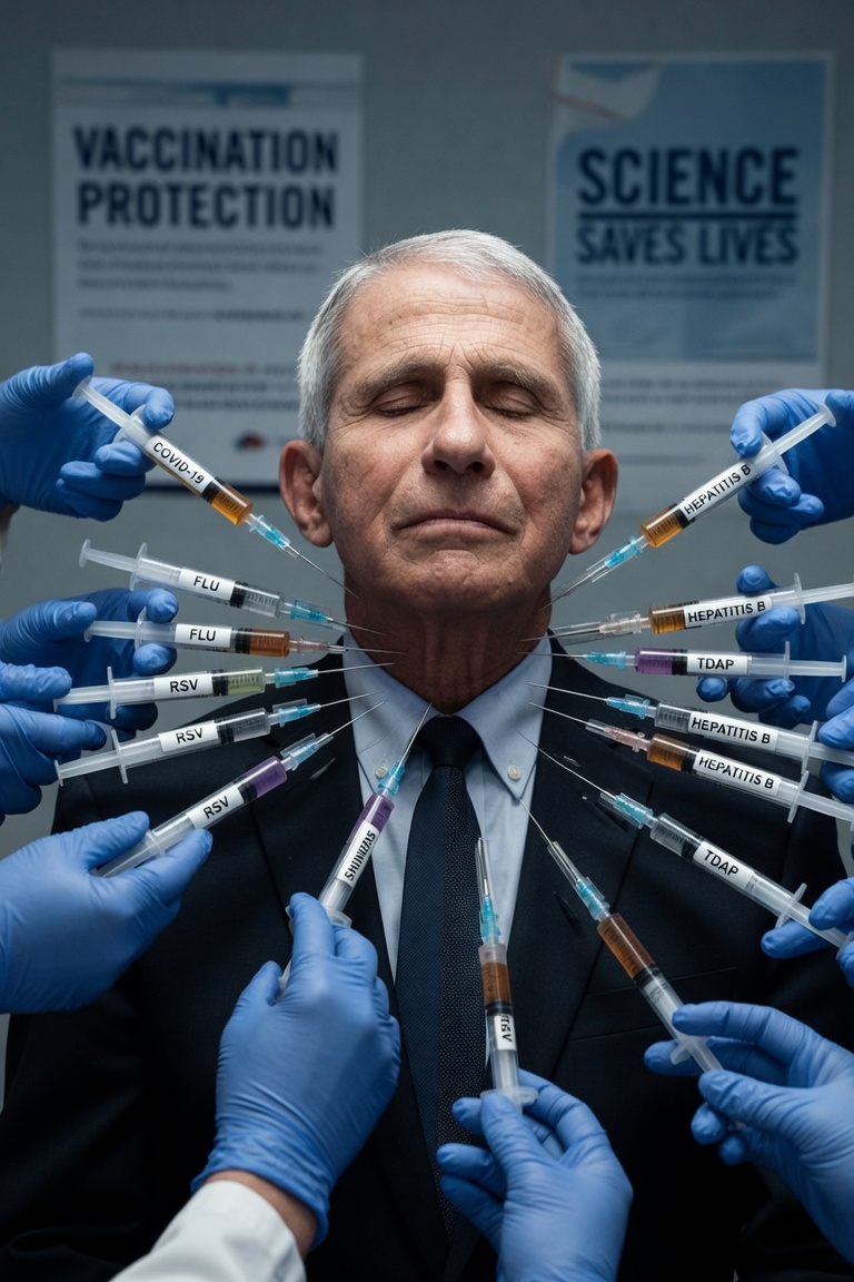 dhychang's tweet photo. Since Fauci is trying to play god, we shall deal with him in the words of the real God: thou shalt give life for life, eye for eye, tooth for tooth (Exodus 21:23) Fauci shall receive a jab for every jab administered at his advice. https://t.co/yNaSUNVRJZ
