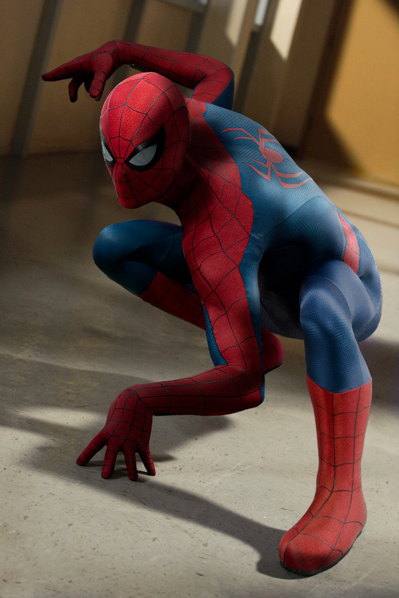 zirodesignss's tweet photo. the before/after of this one from months ago 
#SpidermanBrandNewDay https://t.co/yyP7dmbv0P
