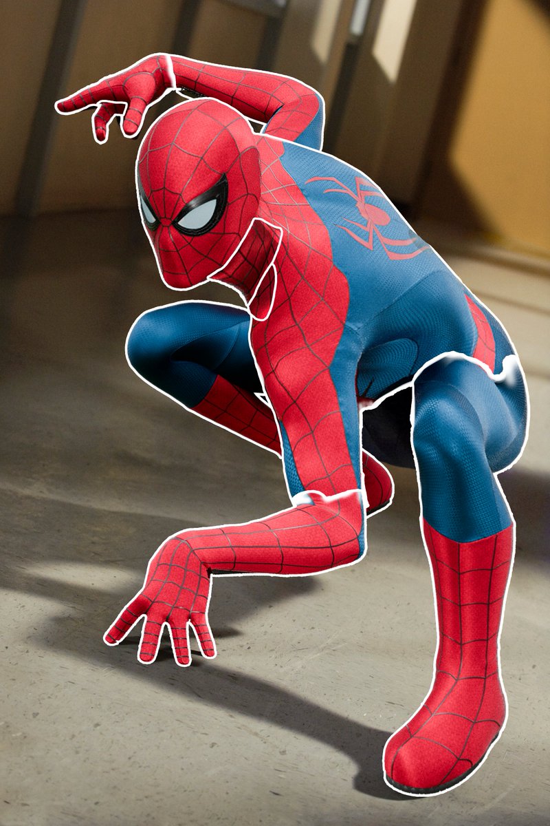 zirodesignss's tweet photo. the before/after of this one from months ago 
#SpidermanBrandNewDay https://t.co/yyP7dmbv0P